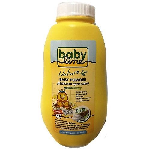 BABYLINE Присыпка Nature Детская с Цинком, 125г