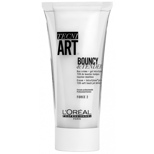 L'Oreal Professionnel Крем-Гель Tecni Art Bouncy & Tender Создание Локонов для Вьющихся Волос, 150 мл