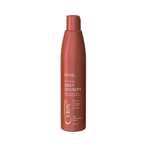 ESTEL Шампунь CUREX Color Поддержание Цвета для Окрашенных Волос, 300 мл