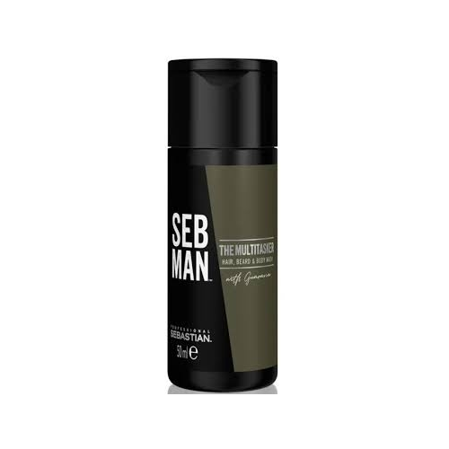 Sebastian Men Шампунь The Multitasker 3 в 1 для Ухода за Волосами, Бородой и Телом, 50 мл