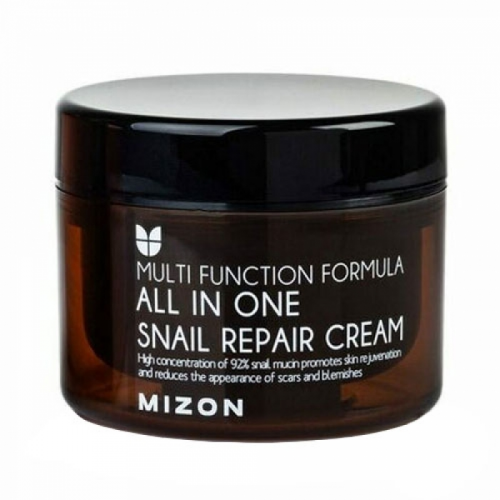 MIZON Крем All In One Snail Repair Cream Mini для Лица с Муцином Улитки, 120 мл