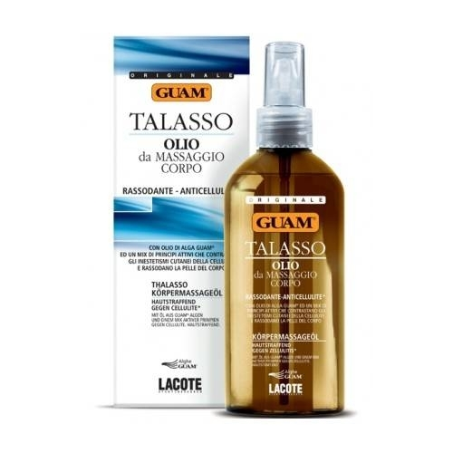GUAM Масло Talasso для тела массажное подтягивающее антицеллюлитное, 200 мл