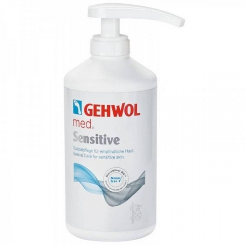 GEHWOL Крем Sensitive для Чувствительной Кожи, Флакон с Дозатором, 500 мл
