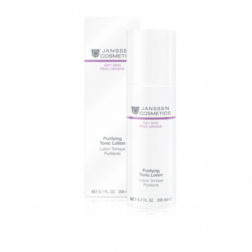 JANSSEN COSMETICS Тоник Purifying Tonic Lotion для Жирной Кожи и Кожи с Акне, 200 мл