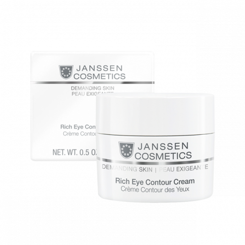 JANSSEN COSMETICS Крем Rich Eye Contour Cream Питательный для Кожи Вокруг Глаз, 15 мл