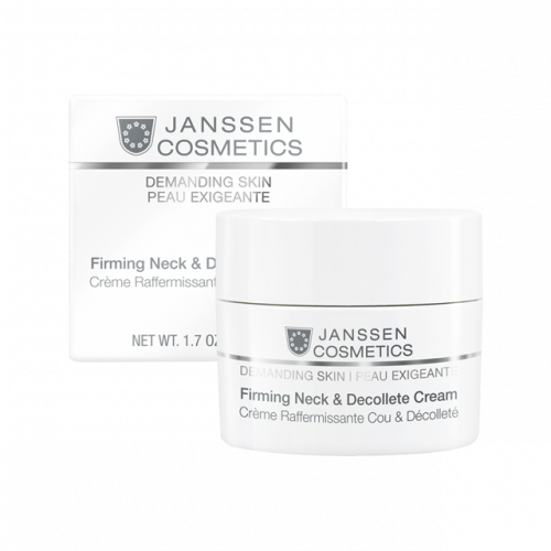 JANSSEN COSMETICS Крем Firming Neck & Decollete Cream Укрепляющий для Кожи Лица, Шеи и Декольте, 50 мл
