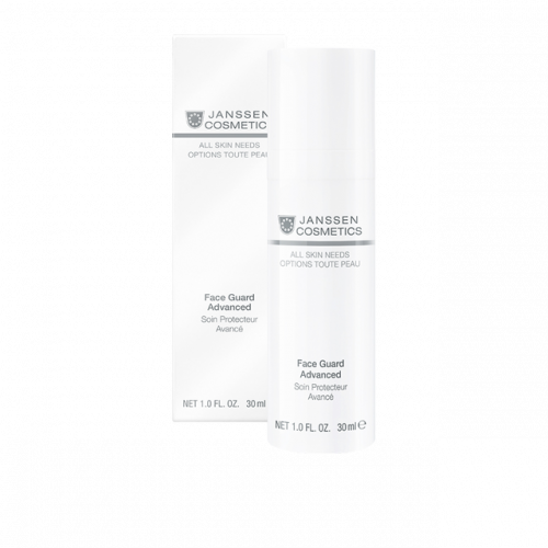 JANSSEN COSMETICS Основа Face Guard Advanced SPF-30 с UVA-, UVB- и IR-защитой Лёгкая Солнцезащитная, 30 мл