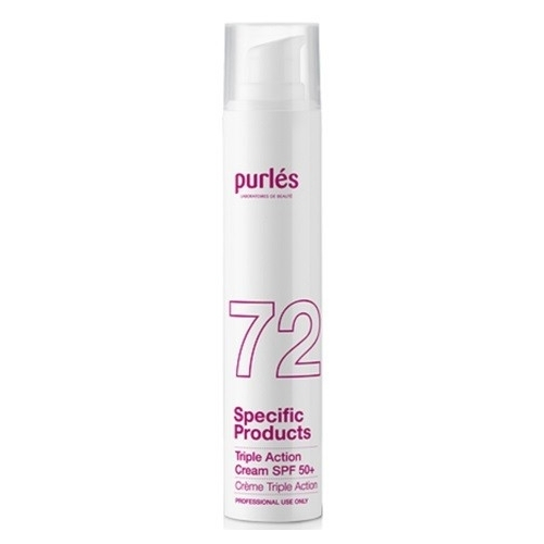 Purles Крем Triple Action Cream SPF 50+ с Защитой от УФ-лучей, 50 мл