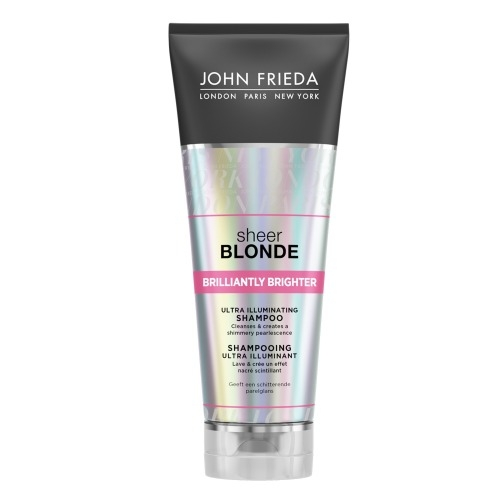 John Frieda Шампунь Sheer Blonde Brilliantly Brighter для Придания Блеска Светлым Волосам, 250 мл