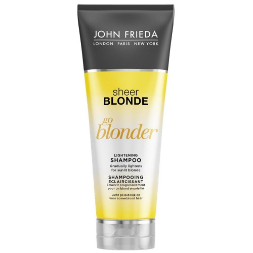 John Frieda Шампунь Sheer Blonde Go Blonder Осветляющий для Натуральных, Мелированных и Окрашенных Волос, 250 мл