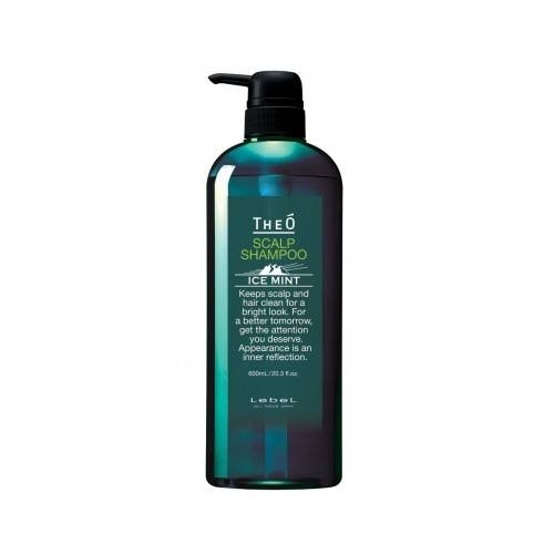 Lebel Cosmetics Шампунь Theo Scalp Shampoo Ice Mint, 600 мл