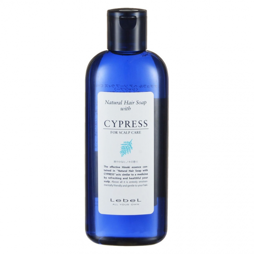 Lebel Cosmetics Шампунь Hair Soap With Cypress Кипарис, 240 мл