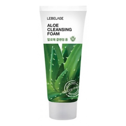 Lebelage Пенка Aloe Cleansing Foam для Умывания с Экстрактом Алоэ, 100 мл