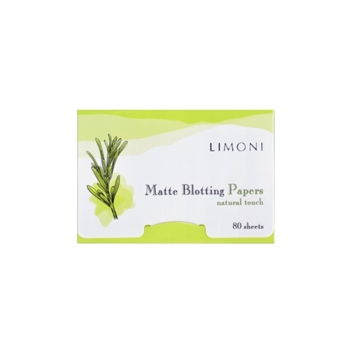 Limoni Салфетки Matte Blotting Papers 80 Sheets Матирующие Очищающие для Лица, 80 шт