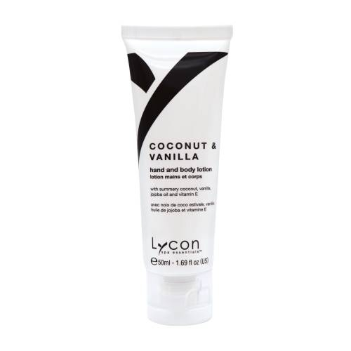 Lycon Лосьон Coconut & Vanilla Hand & Body Lotion для Рук и Тела Кокос и Ваниль, 50 мл
