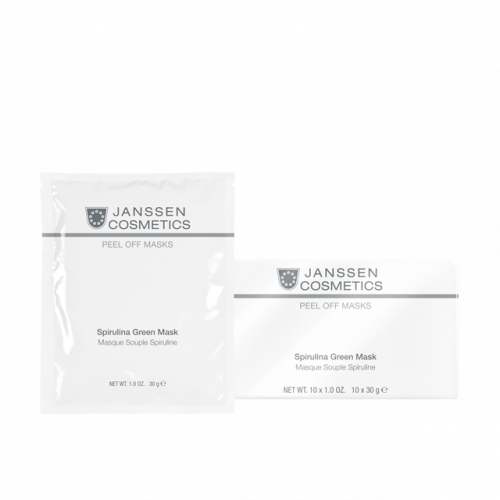 JANSSEN COSMETICS Маска Spirulina Green Mask Зеленая Моделирующая Со Спирулиной, 500г
