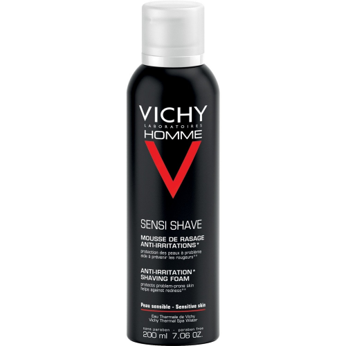 VICHY Пена Homme для Бритья против Раздражения Кожи, 200 мл