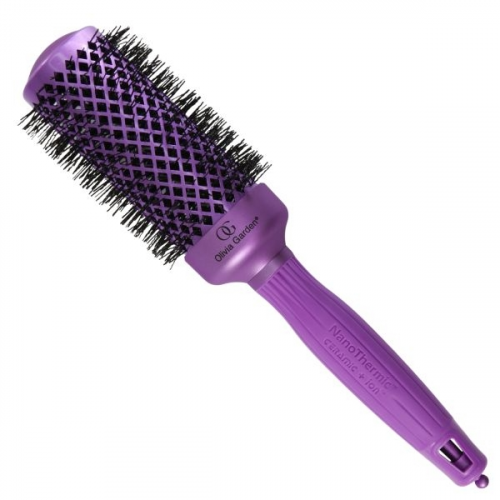 OLIVIA Garden Термобрашинг для укладки волос керамика+ ион NanoThermic Violet 44 мм