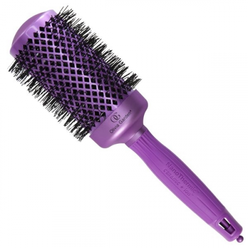 OLIVIA Garden Термобрашинг для укладки волос керамика+ ион NanoThermic Violet 54 мм