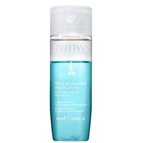 Sothys Средство Eye And Lip Make-Up Removing Fluid для Снятия Макияжа с Глаз и Губ с Экстрактом Мака, 100 мл