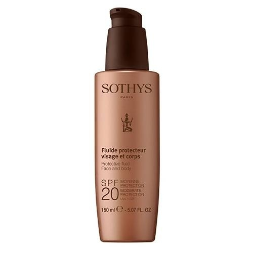 Sothys Молочко Protective Fluid Face And Body SPF20 Moderate Protection UVA/UVB с SPF20 для Лица и Тела, 150 мл