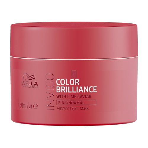 Wella Маска Invigo Brilliance для Окрашенных Нормальных и Тонких Волос, 150 мл
