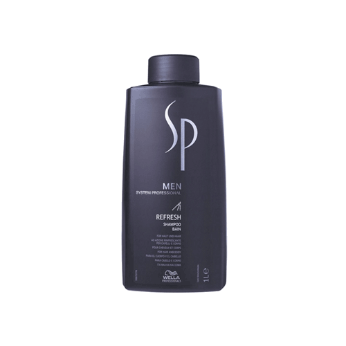 Wella Professional Шампунь Wella SP Men Refresh Shampoo Освежающий для Волос и Тела, 1000 мл