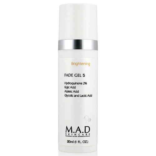 M.A.D SkinCare Гель Fade Gel 5 Активный с 2% Гидрохиноном для Нормализации Тона Кожи, 30 мл