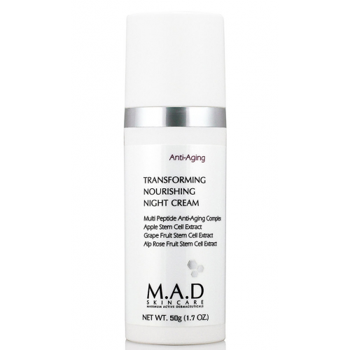 M.A.D SkinCare Крем Transforming Nourishing Night Cream Омолаживающий Питательный Ночной, 50г