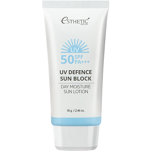 Esthetic House Лосьон Uv Defence Sun Block Day Moisture Sun Lotion Spf 50+ Солнцезащитный, 70г