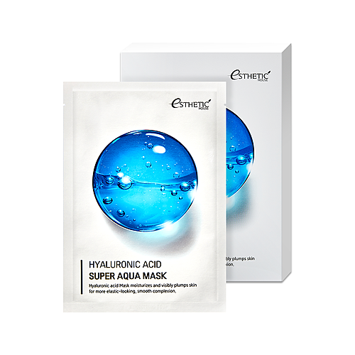 Esthetic House Маска Hyaluronic Acid Super Aqua Mask Тканевая Гиалуроноая Кислота, 25 мл