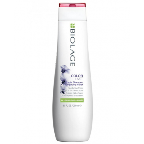 MATRIX Шампунь Matrix Biolage Colorlast Purple Shampoo Фиолетовый для Нейтрализации Желтизны с Экстрактом Орхидеи и Инжира, 250 мл