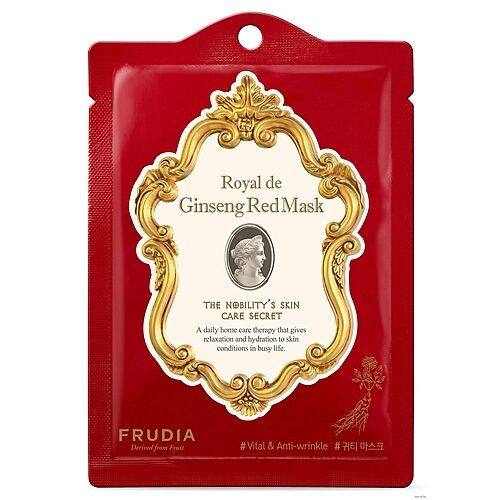 Frudia Маска Roya de Ginseng Red Mask с Красным Женьшенем, 20 мл