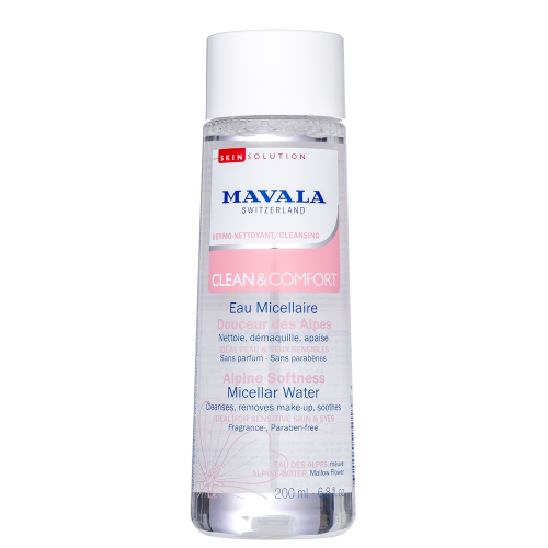 Mavala Вода Clean & Comfort Alpine Softness Micellar Water Альпийская Мицеллярная, 200 мл