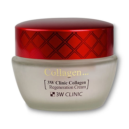 3W Clinic Крем Collagen Regeneration Cream для Лица Лифтинг с Коллагеном, 60 мл