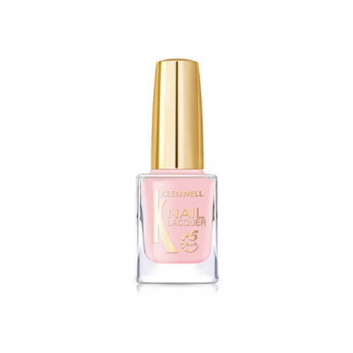 Keenwell декоративная косметика Лак Nail Lacquer для Ногтей №4 (Нежно-Розовый Нюд (глянец)), 12 мл