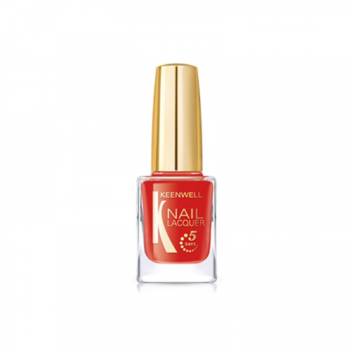Keenwell декоративная косметика Лак Nail Lacquer для Ногтей №11 (Ярко-Красный (глянец)), 12 мл