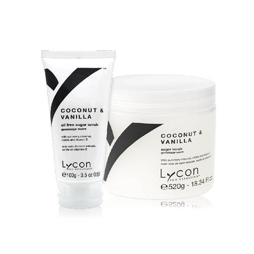 Lycon Скраб Coconut & Vanilla Sugar Scrub для Тела Кокос и Ваниль, 100г