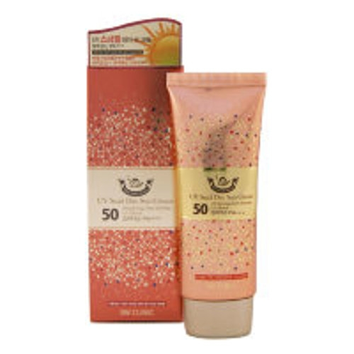 3W Clinic Крем UV Snail Day Sun Cream SPF 50+ PA+++ Солнцезащитный с Улиточным Муцином, 70 мл
