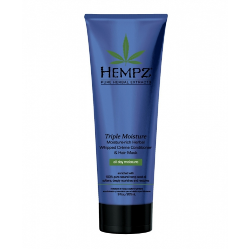 HEMPZ Кондиционер Triple Moisture Replenishing Conditioner Тройное увлажнение, 265 мл