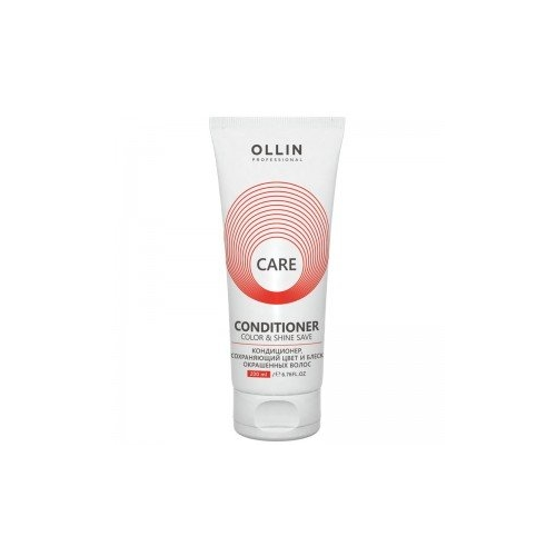 OLLIN PROFESSIONAL Кондиционер Color&Shine Save Condition Сохраняющий Цвет и Блеск Окрашенных Волос, 200 мл