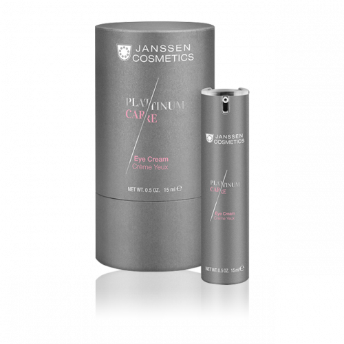 JANSSEN COSMETICS Крем Eye Cream для Глаз Реструктурирующий с Пептидами и Коллоидной Платиной, 15 мл