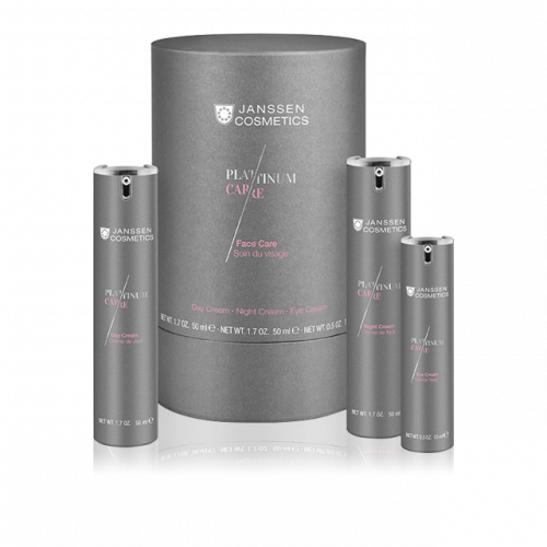 JANSSEN COSMETICS Набор Face Care c Пептидами и Коллоидной Платиной, 3 позиции