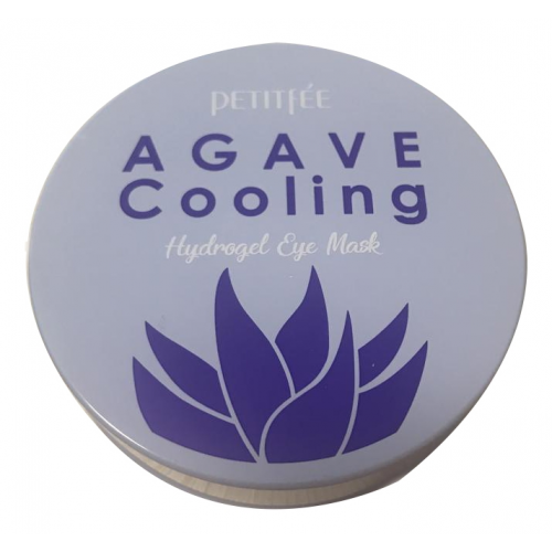 Petitfee Патчи Agave Cooling Hydrogel Eye Mask Гидрогелевые для Области вокруг Глаз с Охлаждающим Эффектом, 60 шт
