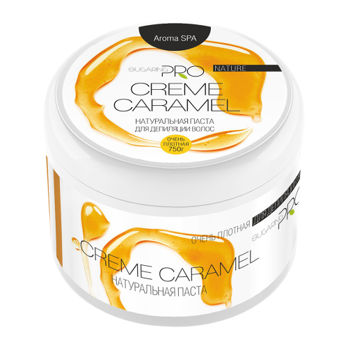 Sugaring PRO Паста Creme Caramel Сахарная Крем-Карамель Очень Плотная, 750г
