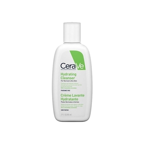 CeraVe Крем-Гель Hydrating Cleanser для Нормальной и Сухой Кожи Лица и Тела, 88 мл