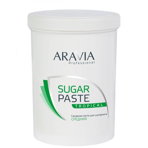 ARAVIA Паста Sugar Paste Сахарная для Депиляции Тропическая Средней Консистенции, 1500г