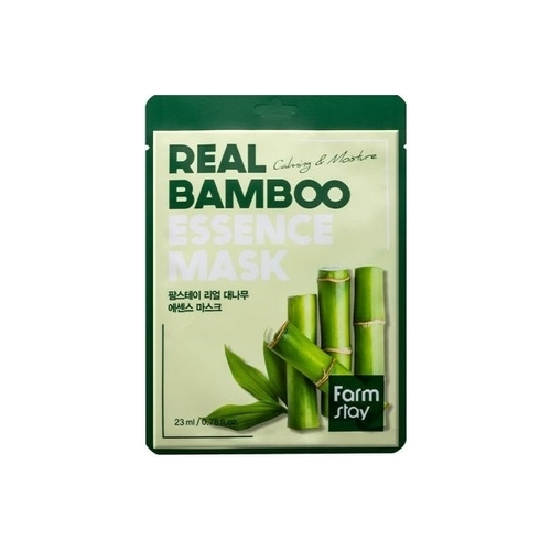 FarmStay Маска Real Bamboo Essence Mask Тканевая для Лица с Экстрактом Бамбука, 23 мл