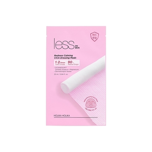 Holika Holika Маска Less on Skin Redness Calming Cica Dressing Mask Успокаивающая Марлевая, 25 мл