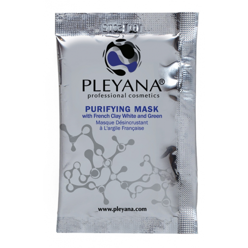 Pleyana Маска Purifying Mask Очищающая с Франузскими Глинами (Белой и Зеленой), 10 мл